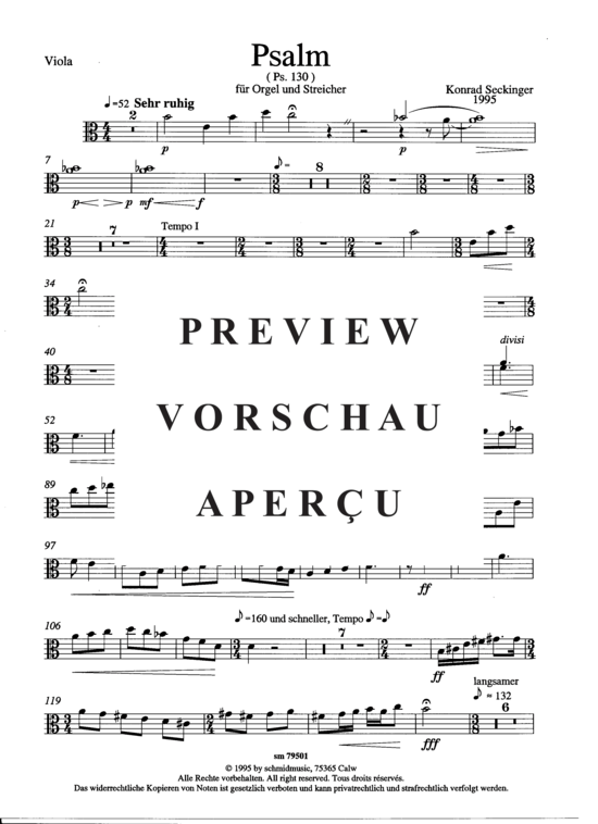 Product gallery: Page 2 of 3 Psalm , , (organ + strings) viola