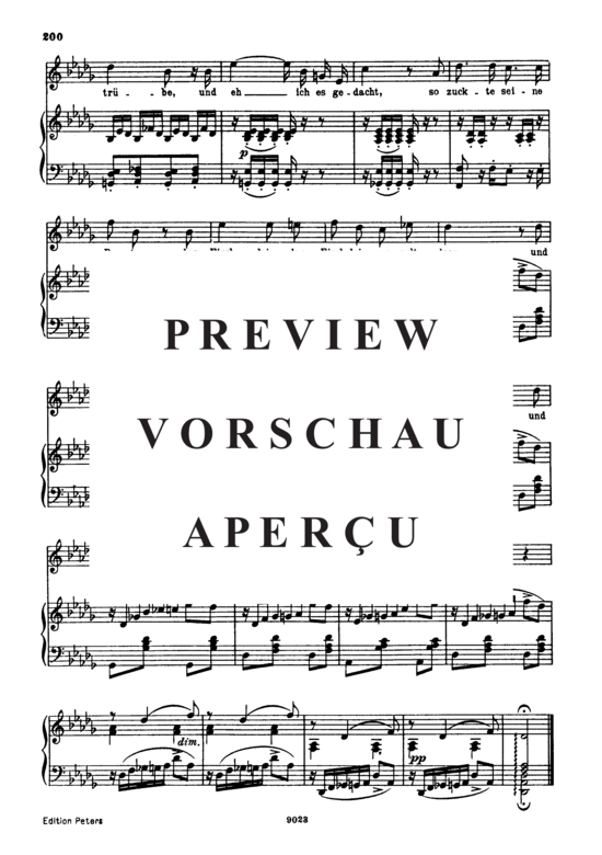 gallery: Die Forelle D.550 , , (Gesang hoch + Klavier)
