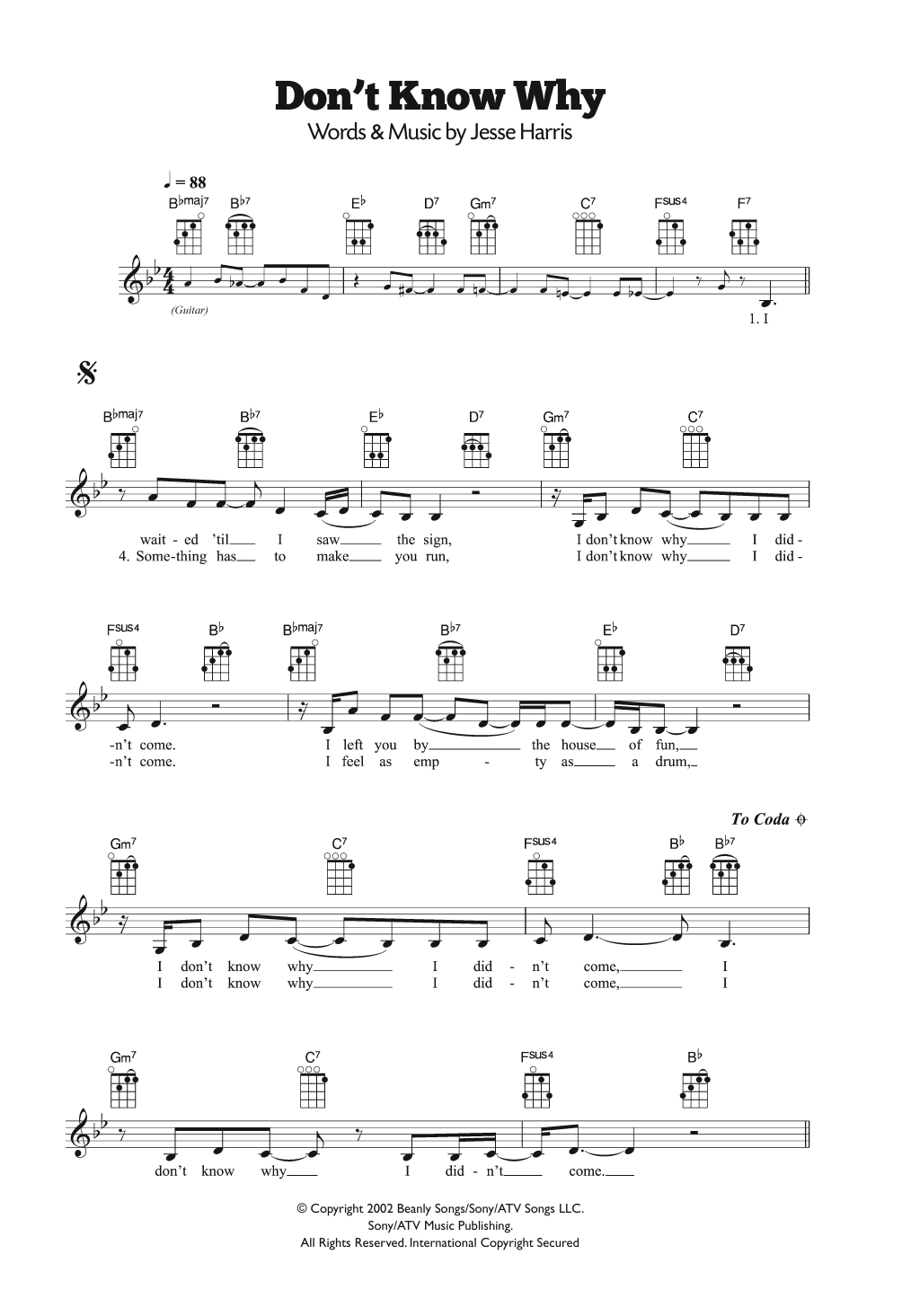 Product gallery: Page 1 of 1 Don't Know Why, Norah Jones