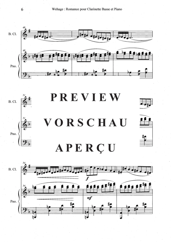 Product gallery: Page 9 of 14 Romance , , (bass clarinet + piano)