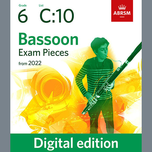 cover: Bucolics (Grade 6 List C10 from the ABRSM Bassoon syllabus from 2022), Arthur Wills