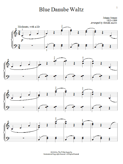 Product picture to: Blue Danube Waltz