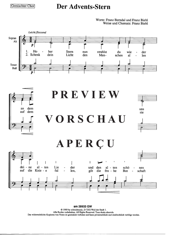 Product gallery: Page 2 of 3 Der Advents Stern , , (mixed choir)