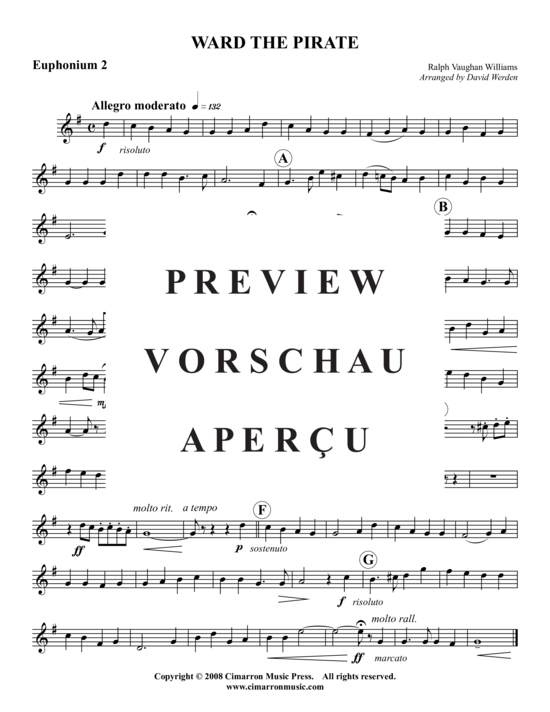 Product gallery: Page 7 of 9 Ward the Pirate , , (Tuba Quartet: 2x Baritone, 2xTuba)