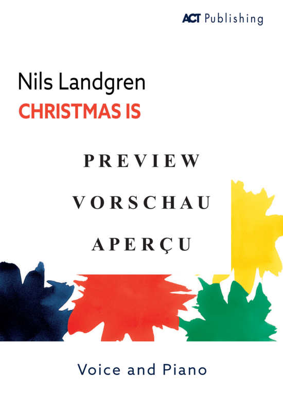 gallery: Christmas Is (Gesang + Klavier), Landgren, Nils, 