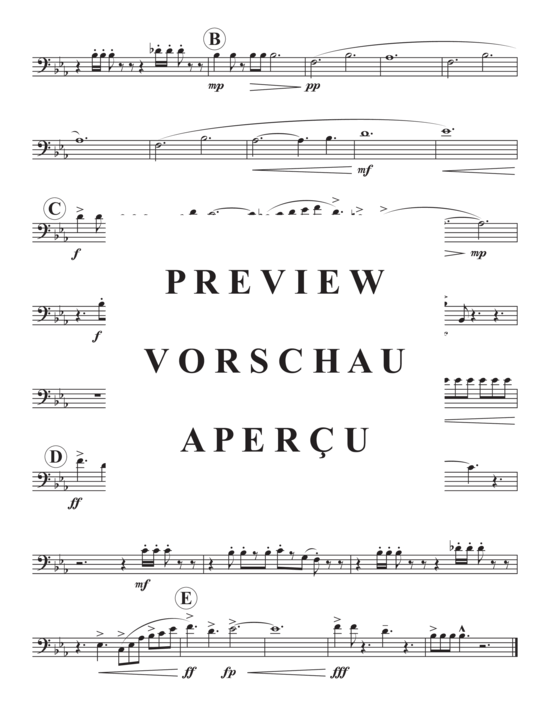 Product gallery: Page 12 of 21 Celestial Fanfare , , (Brass ensemble for 6x poaune + 2x bass trombone)