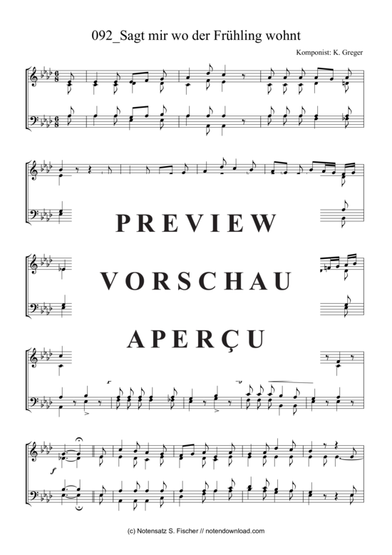 Produktgalerie: Seite 2 von 4 Sagt mir wo der Frühling wohnt , , Posaunenchor
