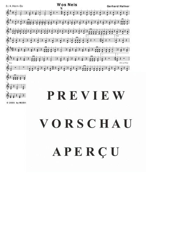 Product gallery: Page 8 of 11 Wos Neis, , (large wind orchestra)