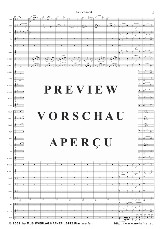 Product gallery: Page 10 of 11 first concert, , (Youth wind orchestra)