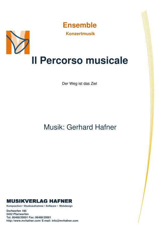 Product picture to: Il Percorso musicaleGerhard Hafner