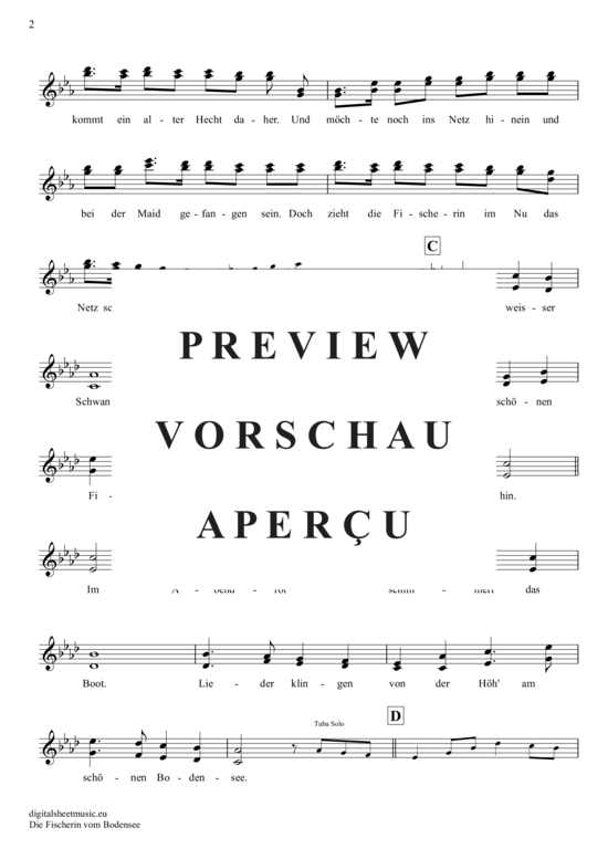 Produktgalerie: Seite 3 von 4 Die Fischerin Vom Bodensee , Helwig, Margot und Maria, (Oboe)