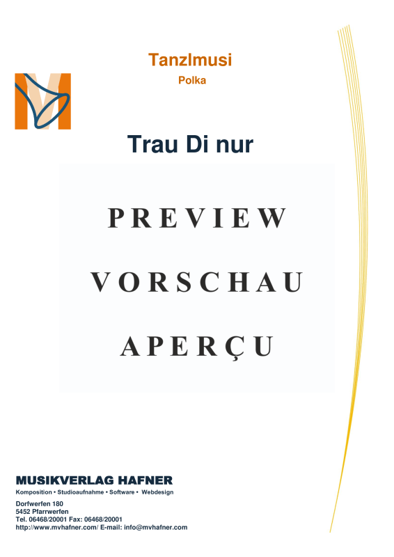 Product gallery: Page 2 of 11 Trau Di nur, , (Mixed ensemble woodwind and brass)