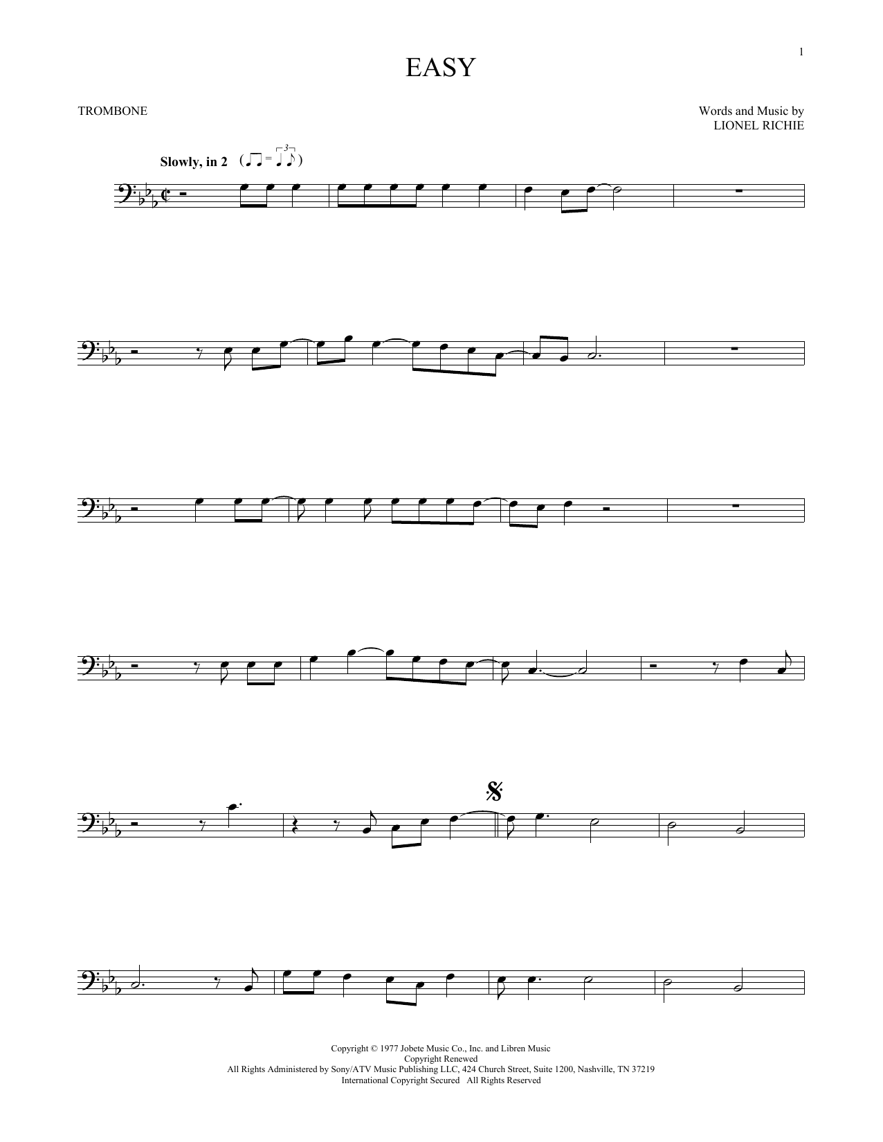Product gallery: Page 1 of 1 Easy, The Commodores