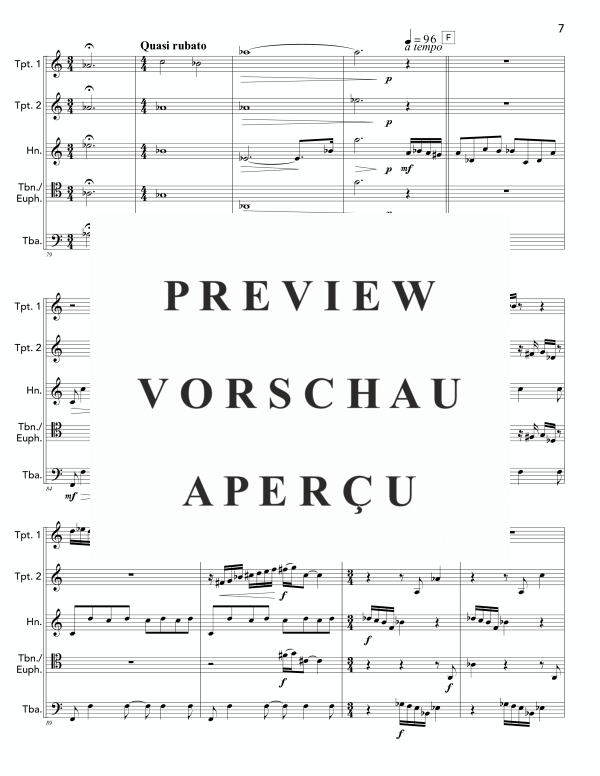 Produktgalerie: Seite 11 von 11 Three 4 Five, , (Blechbläser Quintett)