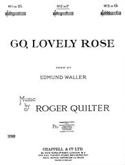 cover: Go, Lovely Rose, Roger Quilter