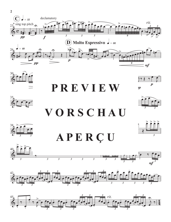 Product gallery: Page 10 of 14 In a Landscape , , (Woodwind duet for flute + clarinet in Bb)