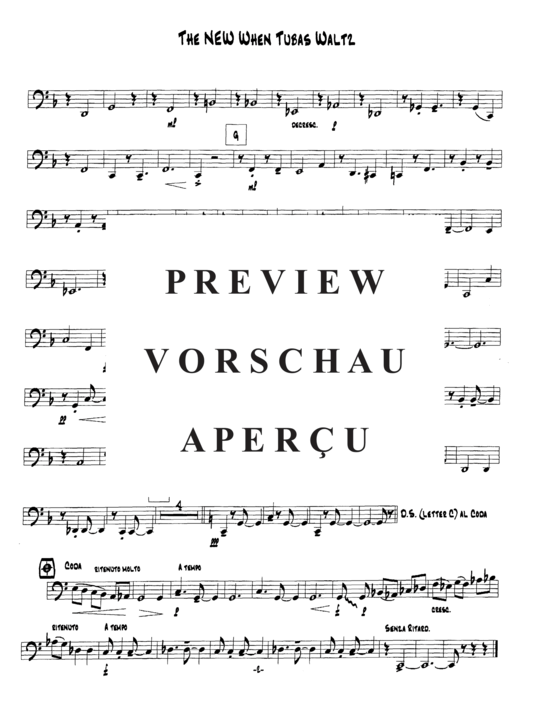 Product gallery: Page 20 of 20 The New When Tubas Waltz , , (Tuba Ensemble EEETTT)