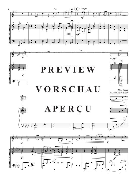 Produktgalerie: Seite 5 von 12 Three Pieces for Horn , , (Horn in F + Klavier)