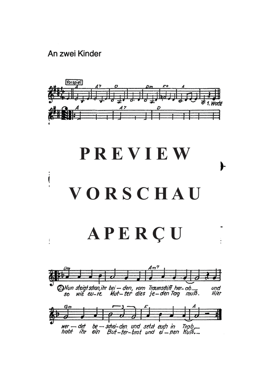 Product gallery: Page 4 of 4 An zwei Kinder , , Piano and Voice