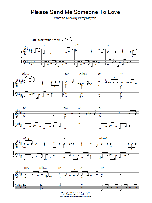 Product gallery: Page 1 of 1 Please Send Me Someone To Love, Percy Mayfield
