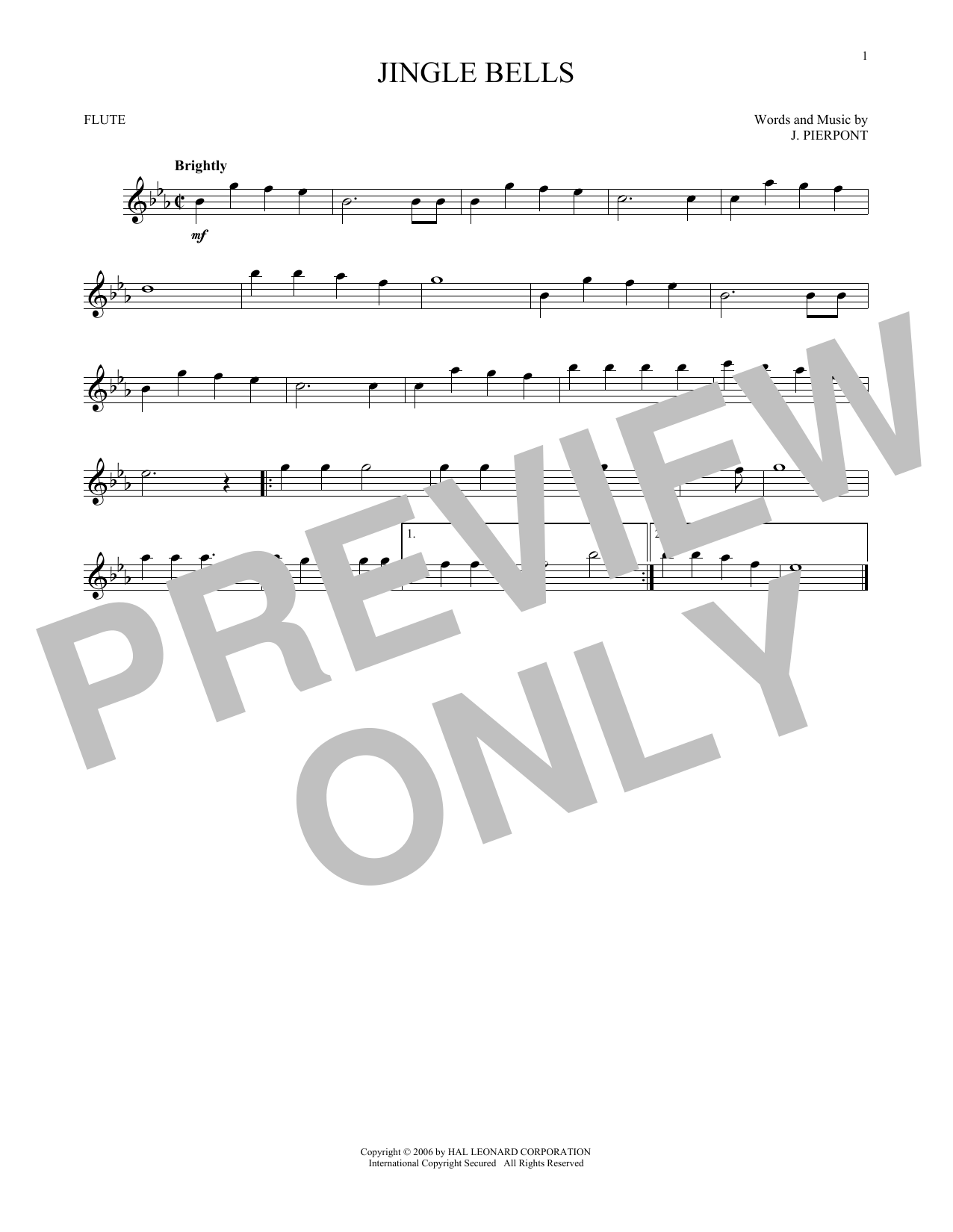 Product gallery: Page 1 of 1 Jingle Bells, J. Pierpont