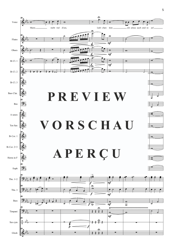 Product gallery: Page 8 of 11 Gern hab ich die Fraun gekusst, , Solo Voice and Concert Band