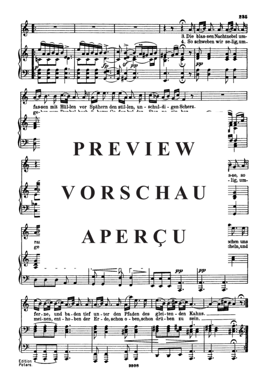 Product gallery: Page 3 of 3 Des Fischers Liebesglück D.933, , High Voice and Piano