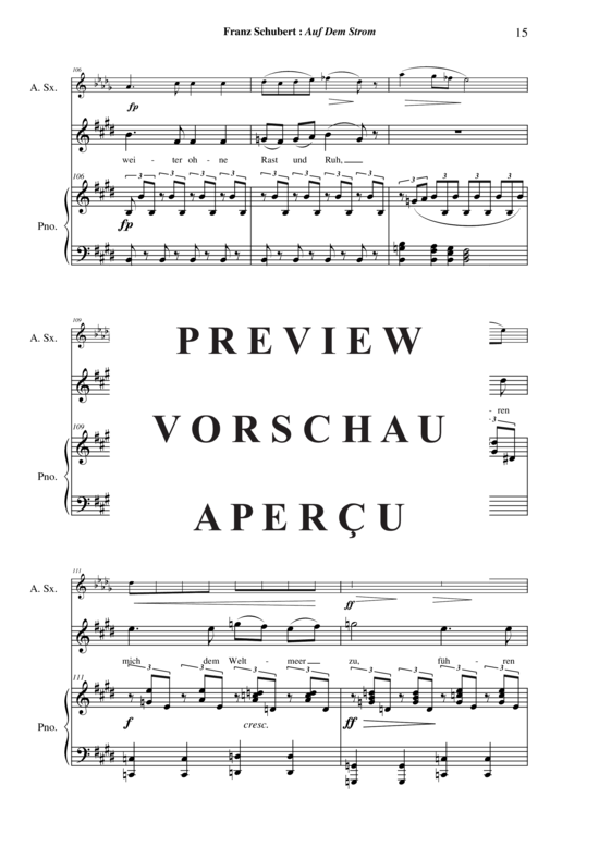 Product gallery: Page 16 of 21 Auf Dem Strom , , (vocals, alto saxophone + piano)