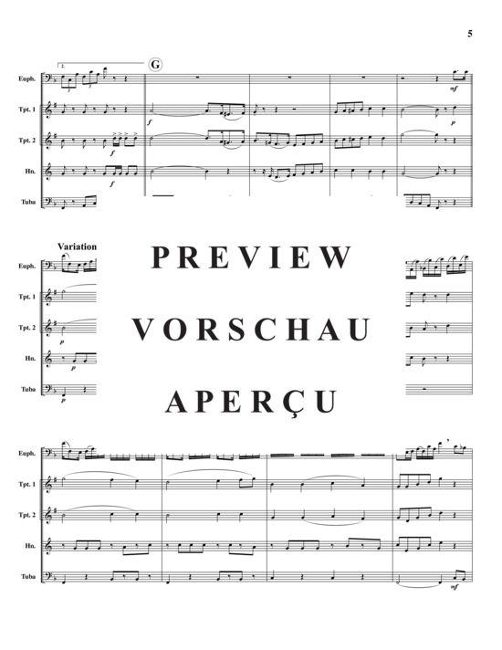 Produktgalerie: Seite 6 von 21 Blue Bells of Scotland , , (Blechbläserquintett)