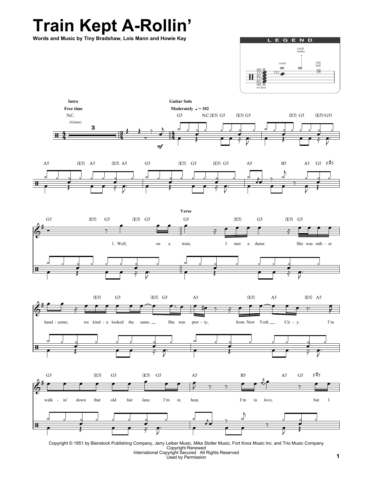 Product gallery: Page 1 of 1 Train Kept A-Rollin', Aerosmith