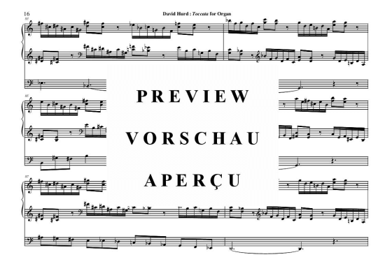 Product gallery: Page 17 of 21 Toccata , , (Orgel Solo)