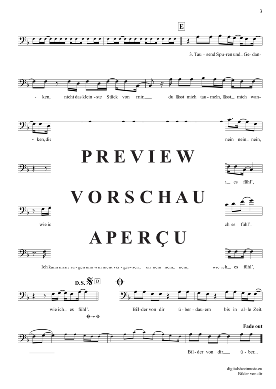 Produktgalerie: Seite 4 von 4 Bilder von dir , Al-Deen, Laith, (Violon-Cello)