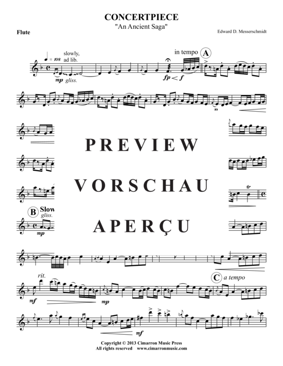 Product gallery: Page 7 of 8 Konzertstück , , (flute + piano)