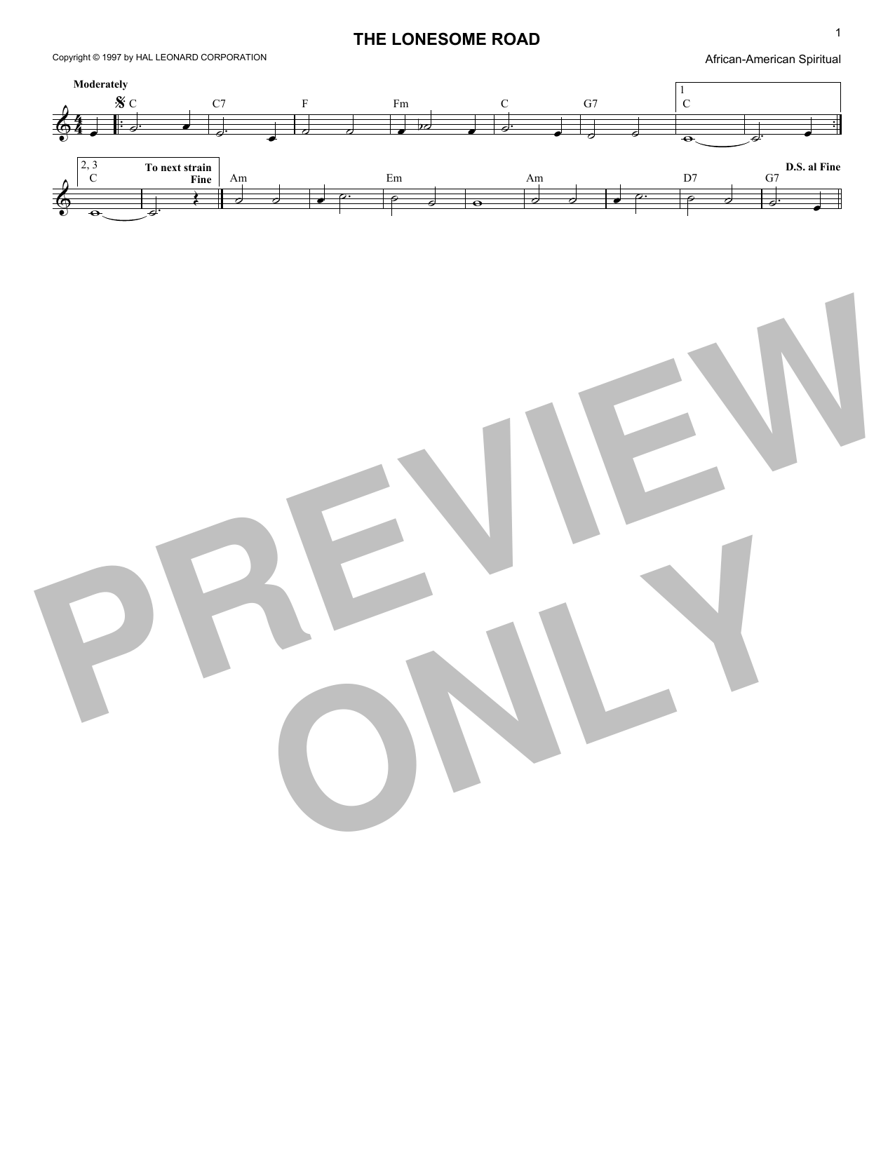 Produktbild zu: The Lonesome Road