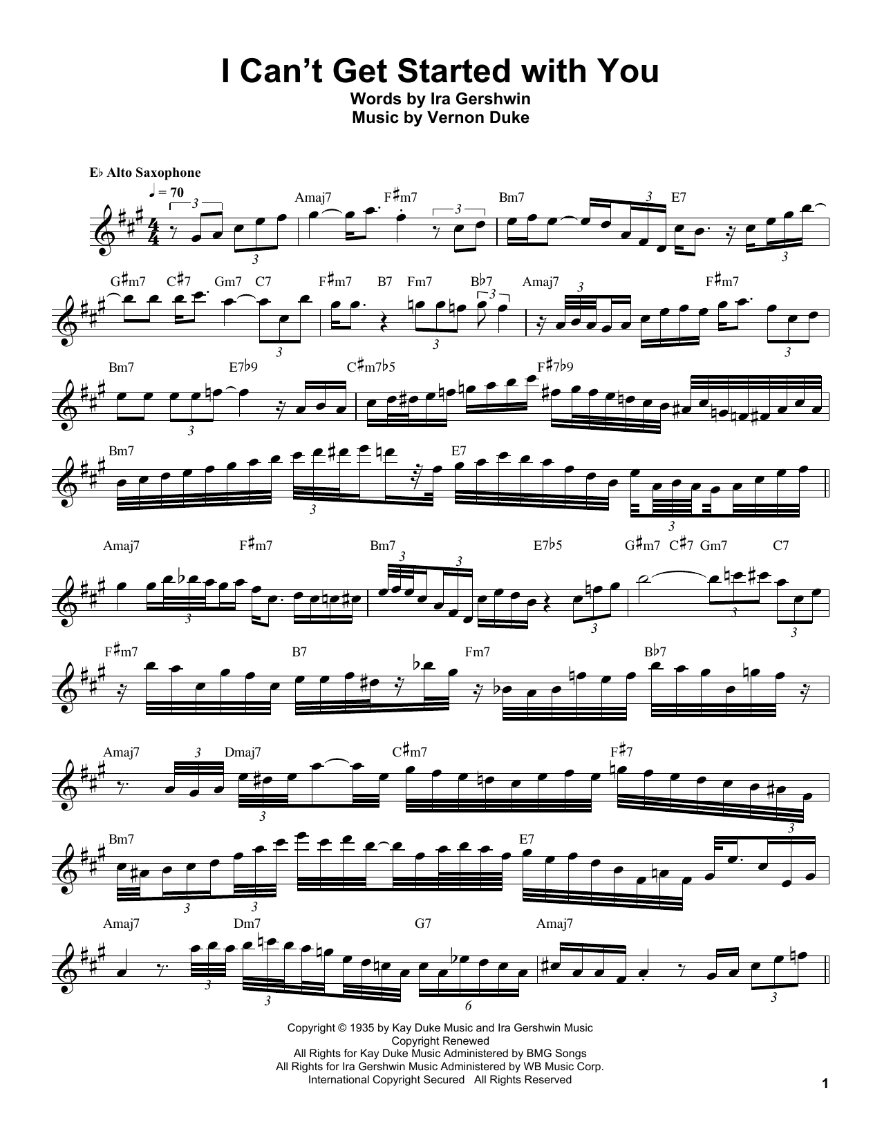 Product gallery: Page 1 of 1 I Can't Get Started, Sonny Stitt