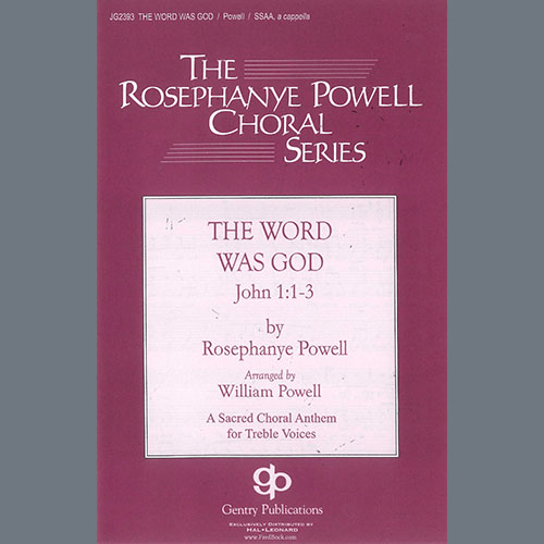 Produktbild zu: The Word Was God