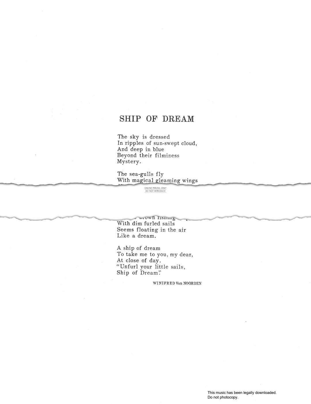 Product picture to: Ship Of Dream