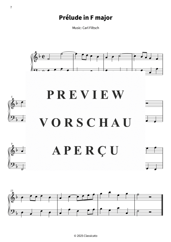 gallery: Six Préludes - First publication: Edited edition based on the original sketches of the child prodigy, , Klavier Solo