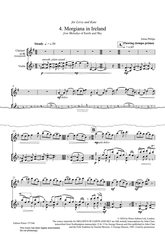 Product gallery: Page 1 of 1 No.4: Morgiana In Ireland (from 'Melodys Of Earth And Sky'), Julian Philips