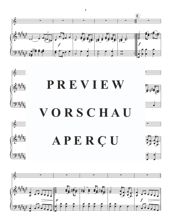 Produktgalerie: Seite 5 von 11 Sinfonia in Fis, , Alphorn in Fis und Klavier