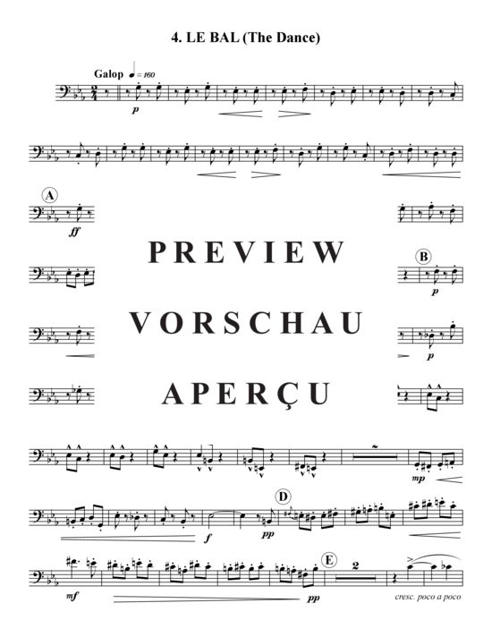 Produktgalerie: Seite 20 von 21 Jeux d'Enfants Suite, 4 Sätze , , (Posaunen-Quartett) 
