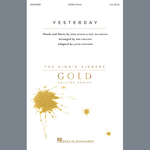 Produktbild zu: Yesterday (arr. Jacob Narverud)