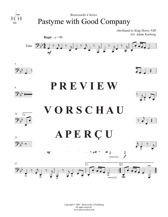 Produktgalerie: Seite 5 von 8 Pastyme with Good Company , , (Blechbläserquintett)