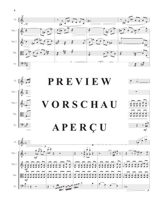 gallery: Millennium Visions , , (Klarinette und Streichquartett)