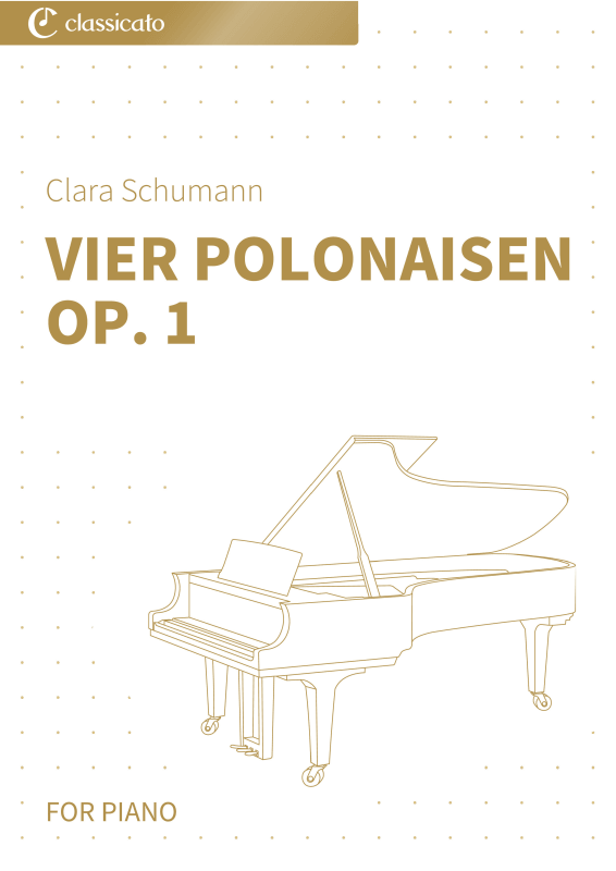 cover: Vier Polonaisen op. 1 - Klavierstücke der jungen Clara Wieck, , Solo Piano