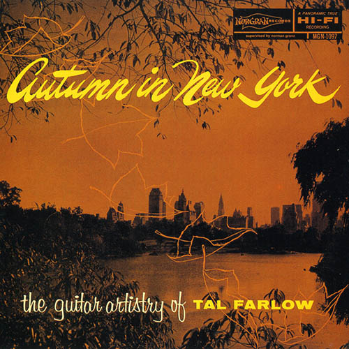 cover: Autumn In New York, Tal Farlow, Bud Powell, Jo Stafford