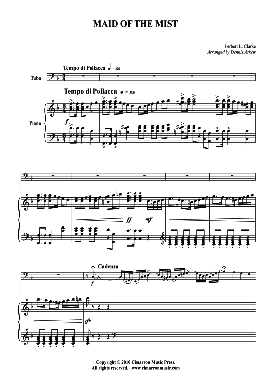 Product picture to: Maid of the Mist Herbert Lincoln Clarke