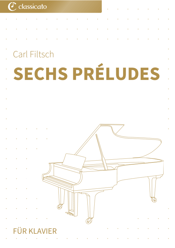 Produktbild zu: Sechs Préludes - Erstveröffentlichung: Edierte Ausgabe nach den originalen Skizzen des Wunderkinds