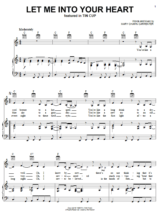 Produktbild zu: Let Me Into Your Heart