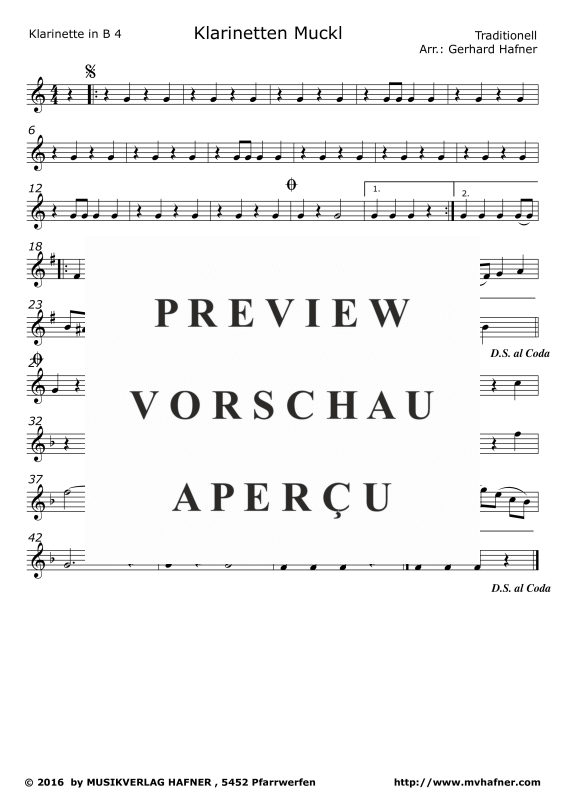 Product gallery: Page 9 of 10 Klarinetten Muckl, , (Clarinet Quintet)